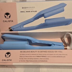 Calista Bodywaver Small Wave Styler (Blue) Model: CLT-25 Open Box~Never Used
